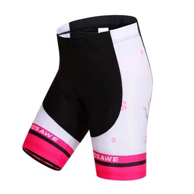 China Women's Premium Quality 3D Breathable Gel Padding Bicycle Riding Half Pants Cycle Wear Tights Underwear Cycling Shorts for sale