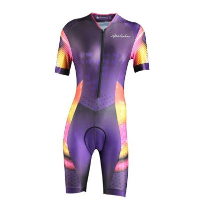 China Breathable Triathlon Suit Factory Supply Direct Sublimation Triathlon Suit Women One-Piece Triathlon Clothing for sale