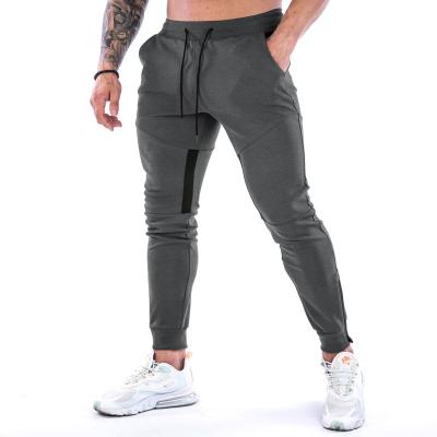 China Mens Joggers Breathable Sweatpants Tapered Gym Workout Pants Cotton Athletics Drawstring Slim Fit Pants With Pockets for sale