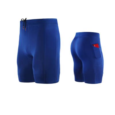 China Factory wholesales high quality quick-drying side slit men's breathable breathable sports with inside underwear running shorts for sale