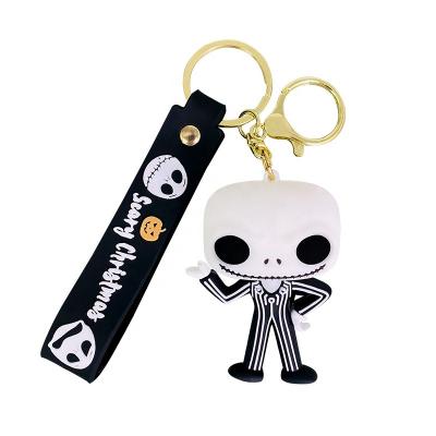 China Cute Decoration Plastic Gift Halloween Toy For Kids Key Ring Car Key Holder for sale