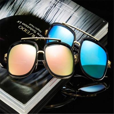 China Polarized Sunglasses Private Label Repurposed Rectangular European Large Frame Male Shades Neon Black Sunglasses for sale