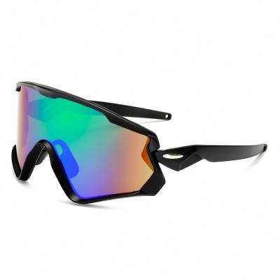 China One Piece Uv400 Coating Protection Sports Sunglasses Mirror Cheap Working Sunglasses for sale