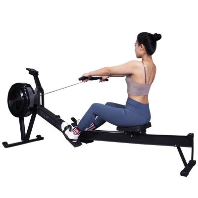 China Indoor Fitness Cardio Exercise Equipment Gym Club Water Rowing Machine Universal Air Rower for sale