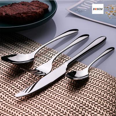 China Hotel Restaurant Stainless Steel Dinnerware Sets Kitchen Dinnerware Set Spoon Knife Fork Dinnerware Set Flatware Modern Flatware Set for sale