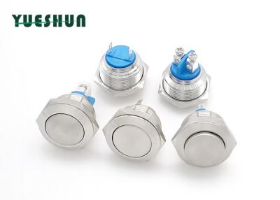 China Normal Open Stainless Steel Push Button , Anti Vandal Push Button Switch Waterproof for sale