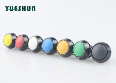 China 2A 36V DC Aluminum Push Button Switch Screw Terminal Good Press Performance for sale