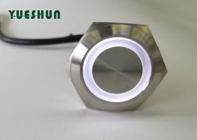 Chine IP 67 a illuminé l'oxydation momentanée du commutateur de bouton poussoir 22mm résistante à vendre