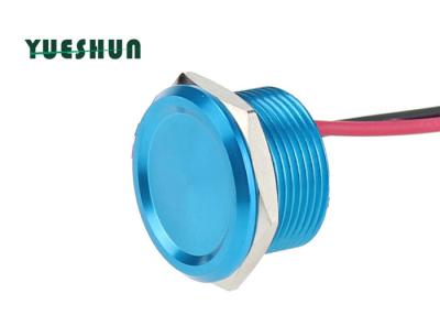 China Piezoelectric Normally Open Push Button Switch 25mm Mounting Panel Easy Installation for sale