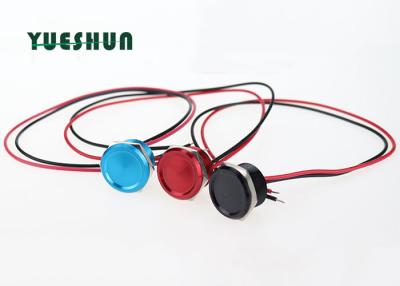 China 19MM Piezo Push Button Switch , Anti Vandal Push Button Switch Aluminum Body for sale