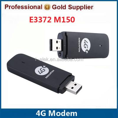 China 150M 4G LTE Modem E3372 4g External USB Modem With External Antenna Slot for sale