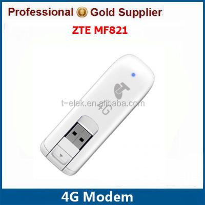 China External Unlock 100Mbps 4G USB Dongle ZTE MF821 LTE USB Modem for sale