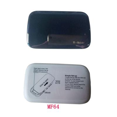 China 2019 Hot Selling ENTERPRISE zte MF64 3G Mobile Hotspot Wireless Wifi Router for sale