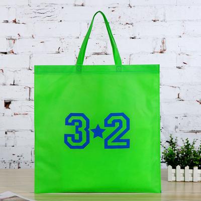 China Eco Handled Custom Printed PP Non Woven Shopping Bag Heat Press Bag for sale