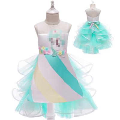 China Halloween Washable Unicorn Dress Up Light High Quality Slim Girl Dress for sale