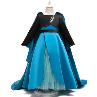 China Girl Princess Ann Queen Dress Tail Dress Set Halloween Cosplay Washable Costume for sale