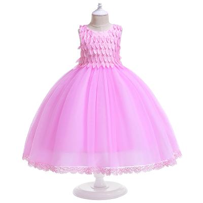 China Washable Baby Kids Puffy Skirt With Red Pattern Clothes Kids Halloween Party For Girl's Birthday Lovely Tutu Dresses for sale