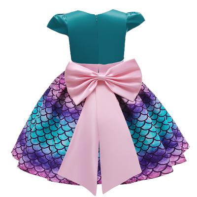 China D0663 High Quality Washable Wholesale Kids Children Mermaid Wedding Dress With Mermaid Clothing for sale