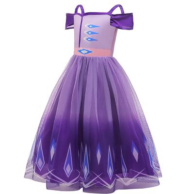 China 2021 Washable Sets Elsa Children Kid Costume Part 2 Summer Clothes Kid Christmas Birthday Fashion for sale