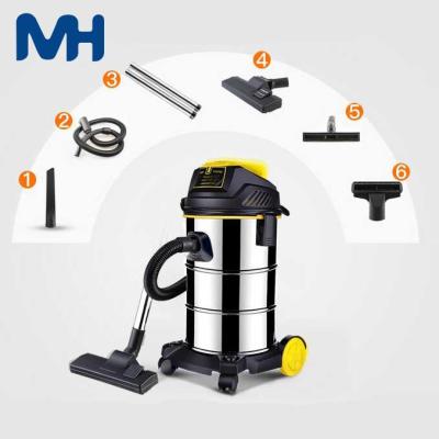 China wet & Powerful Multi-Functions Wet Dry Used For Car And Household With Washable HEPA Canister Vacuum Cleaner for sale