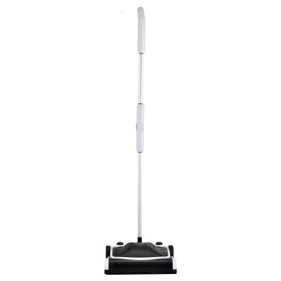 China Top handle design according to home human mechanics use excellent magic electric sweeper floor sweeper and wipe easy use electronic sweeper 2 in 1 for sale