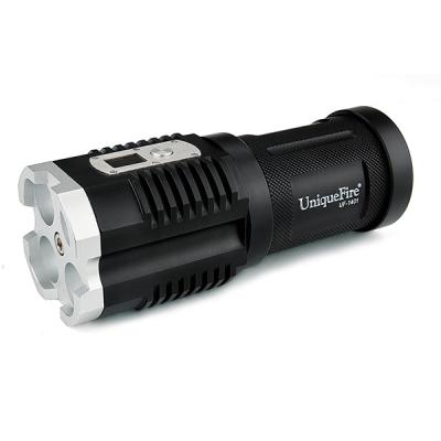 China UniqueFire Digital Camping Search Light Led Torch 5000 Lumen Flashlight for sale