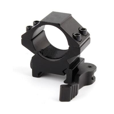 China UniqueFire KC02 25.4mm Alloy Quick Release Scope Mount Ring Adapter 20mm Picatinny Weaver Rifle Scope Mount Aluminum Tactical Hunting Rail for sale