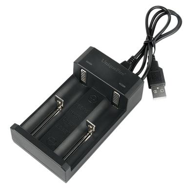 China Charge For Dual 18650/26650 Lithium Ion Battery USB Lithium Battery Portable Charger for sale