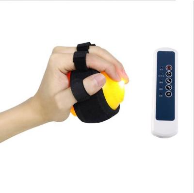 China Handy Body Massager Ball With Infrared Finger Rehabilitation Training Massage Ball for sale