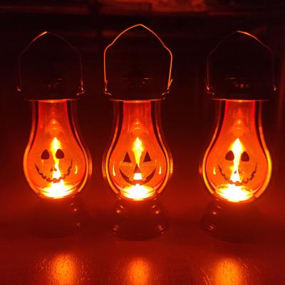 China Halloween Decoration Halloween Decorations Portable Pumpkin Lantern Bar Horror Atmosphere Layout Children Props Halloween Led Lamp for sale