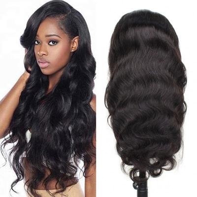 China Hd Wholesale Silky Straight Full Wave 360 ​​Lace Frontal Wig For Color Women Raw Brazilian Virgin Hair Transparent Swiss Lace Front Wig Vendor for sale