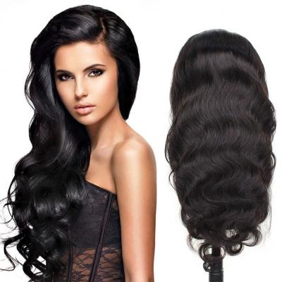 China Virgin Human Hair Lace Front Wig Cheap Brazilian Raw Silky Straight Front Wig Vendor 4x4 5x5 Full HD Wave Closure Wig For Black Women for sale