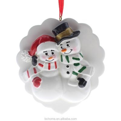 China Christmas Decoration Personalized Hanging Ornament Couple Tree House Decoration for sale