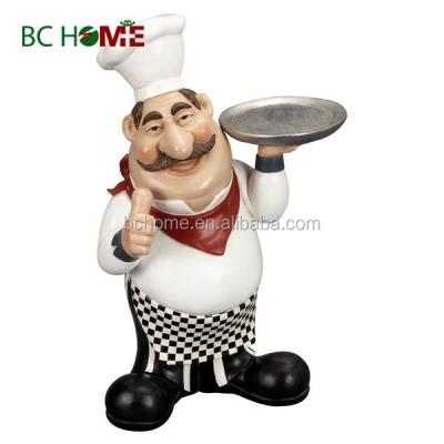 China Worldwide superstar chefs, chef's cook and gentle cook; chef and cook figurines for sale