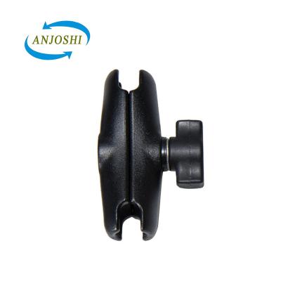 China Adjustable 9cm Double Socket Arm for 1 inch Ball Bases for Garmin GPS Smartphone for sale