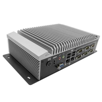 China For Business JWIPC Mini Fanless Computer Industrial PC OEM ODM Box Small Slim Size WIFI HD With VESA Mini OPS Bracket for sale