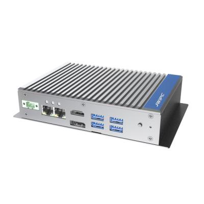 China For Cheaper Business JWIPC AIBOX Solution Industrial Box PC With Lake J/N Intel Elkhart Series Onboard CPU Embedded Computer for sale