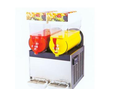 China 300W 15L×2 Ice Slush Machine With Double Tank For Making Beverage , 110V - 115V for sale