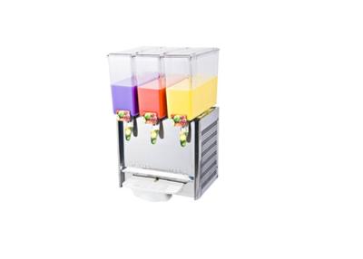 China Dispensadores congelados automáticos de la bebida con la alta capacidad para los zumos de fruta, 9L×3 en venta