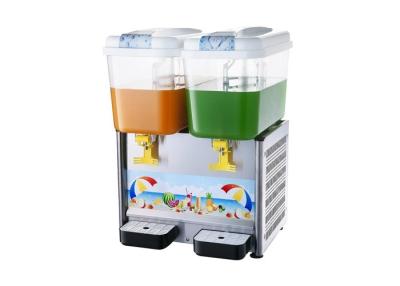 China Two Tanks Cooling and Mixing Beverage Cold Drink Dispenser Machine For Bars Shops 18L×2 for sale