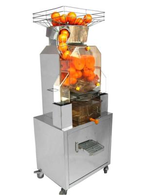 China Automatische Oranje Juicer-Pers0.37kw R304 Commerciële Citrusvrucht Juicers voor Koffie en Sapbars Te koop