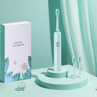 China Cheap wholesale electric teeth brush electric toothbrush with 5 toothbrush heads F518A for sale