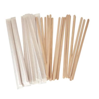 China Sustainable Tableware Factory Wholesale Wooden Coffee Stick Coffee Sticks Coffee Stick for sale