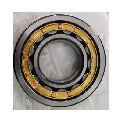 China Customized Large Loading Capacity NU220 Cage High Precision Cylindrical Roller Bearing BY Steel LOGO for sale