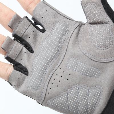 China Unisex Men Cycling Gloves Bike Half Finger Gloves Anti-Slip Motorcycle Mtb Road Bike Gloves S-XL for sale