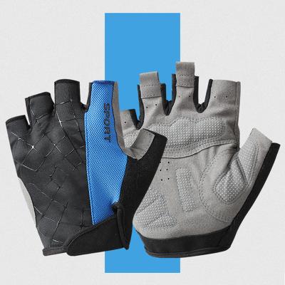 China Half Finger Summer Cycling Gloves Unisex Anti-skid Outdoor Mtb Cycling Breathable Sports Cycling Bike Gloves for sale