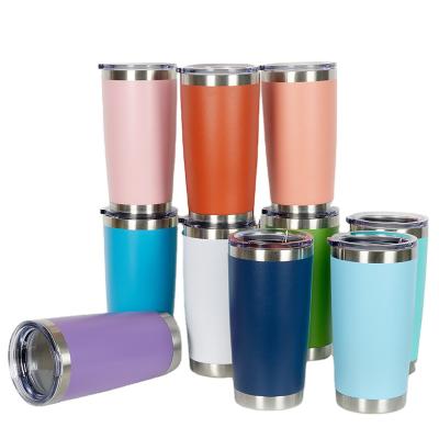 China Sustainable 304 stainless steel double wall vacuum insulated mugs and coffee mug tumblr mugs for sale