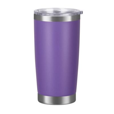 China Sustainable Wholesale 20oz Vacuum Double Wall Tumbler Cups Insulated 18/8 Tumbler 304 Stainless Steel Coffee Cups for sale