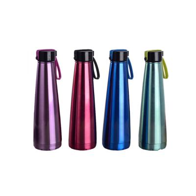 China Stainless Steel Water Bottle 16oz Double Wall Vacuum Metal Insulated Cola Stocked Water Bottle With BPA Free for sale