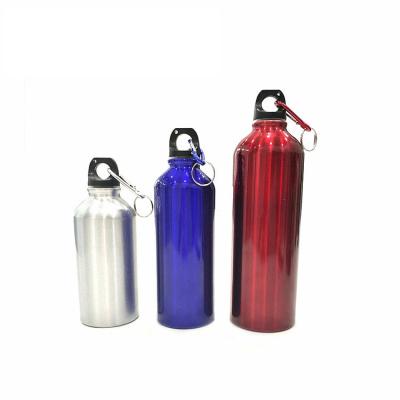 China 2018 viable new good quality aluminum water bottle with bicycle sports water bottle for sale